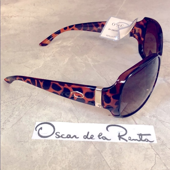 Oscar de la Renta tortoise women’s sunglasses. NWT - Picture 5 of 6